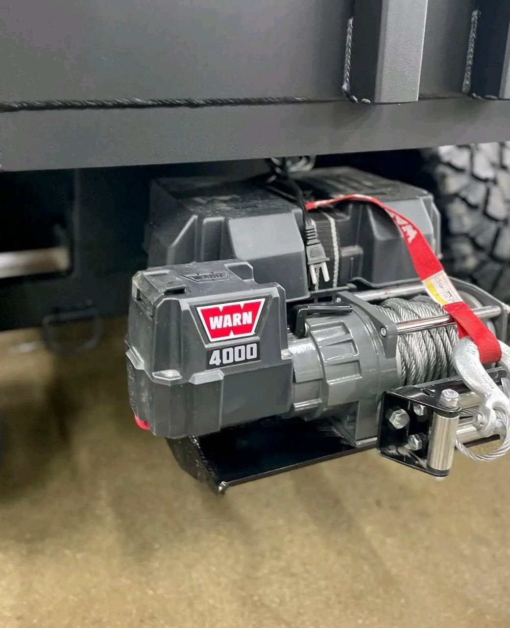 4000W Electric Winch System