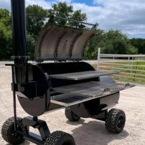 Heavy-Duty Cart Tires – 30” Backyard Smoker. best electric smokers​