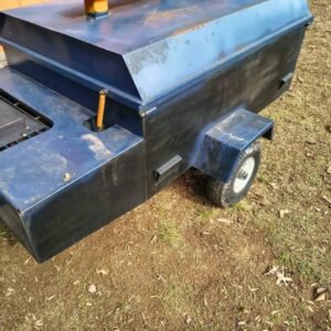 grill grilled salmon Complete Dual Fuel Smoker Grill Unit