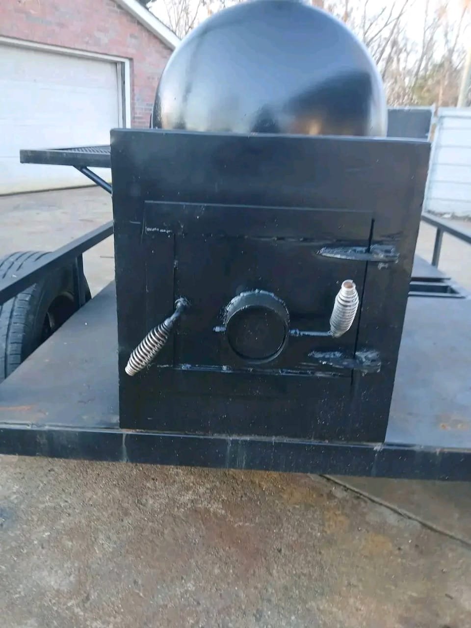 Reverse Flow Plate and Weld Detail – 150 Gallon Smoker