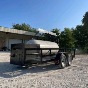 dukes bbq​ 500 Gallon Smoker Enclosed Trailer Configuration