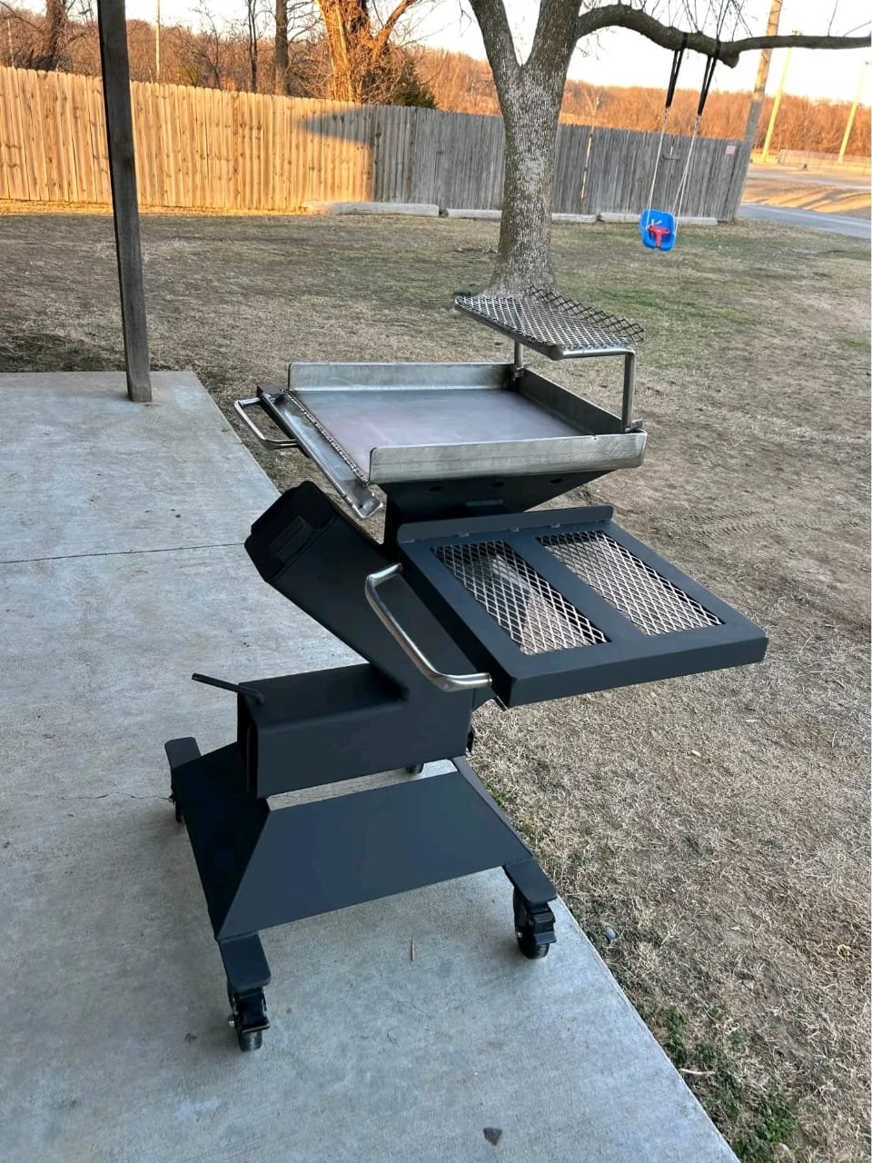 5/16” Thick Stainless Steel Grill Plate