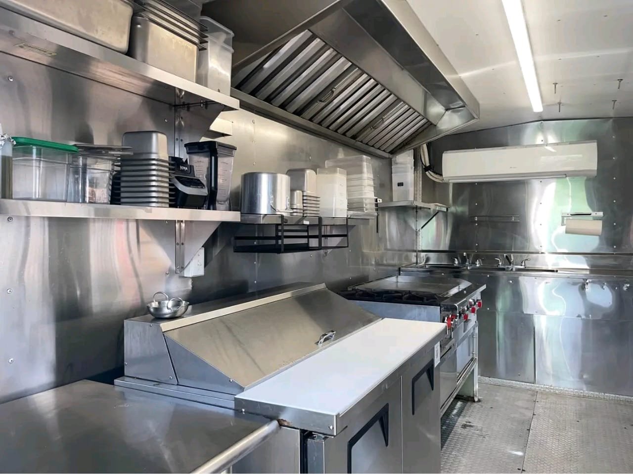 Commercial Equipment Close-Up – Food Trailer