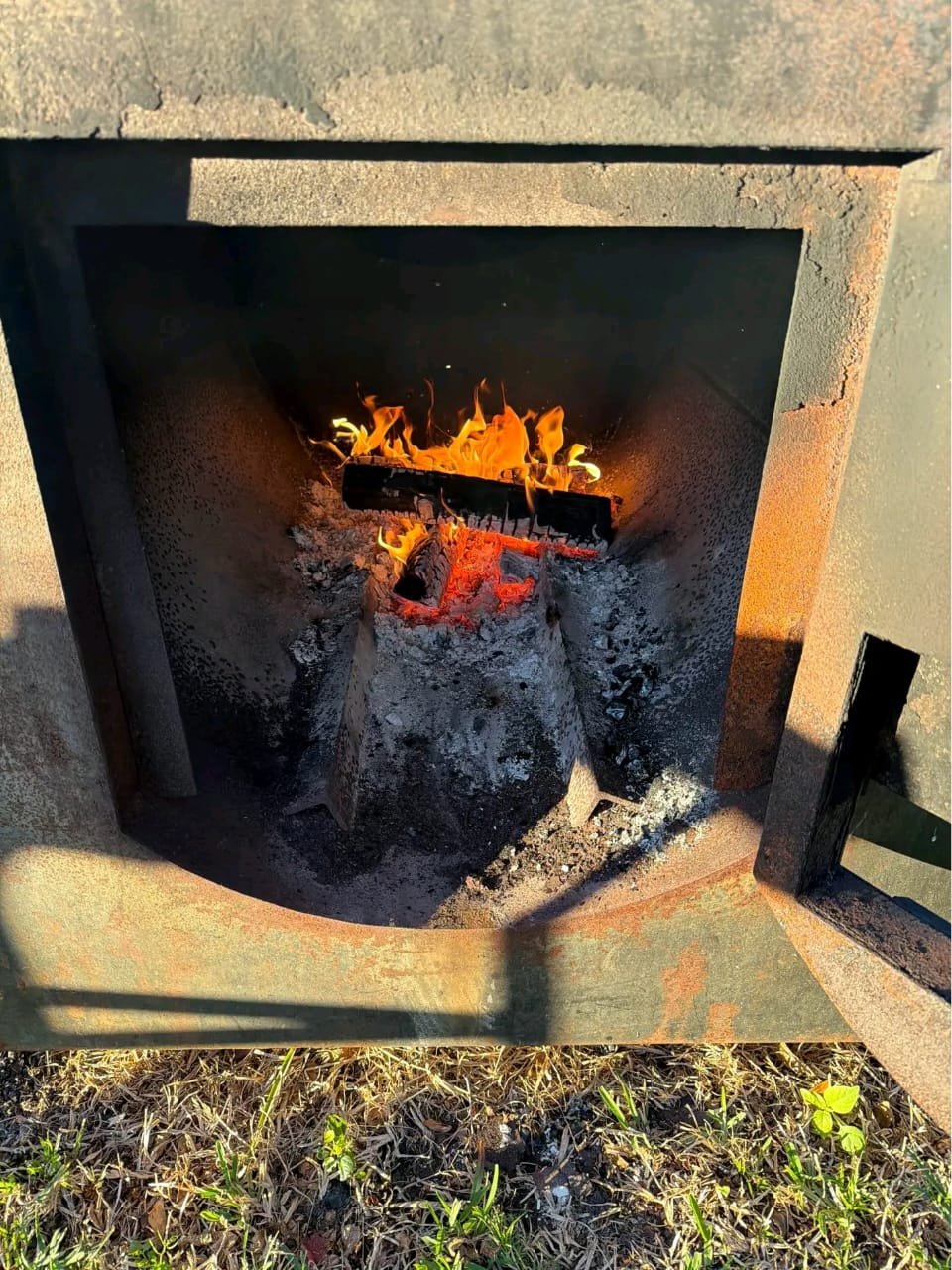 Insulated Firebox Interior – 1000 Gallon Smoker