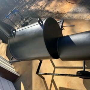Welded Frame and Wheel Assembly charcoal grill and smoker combo​