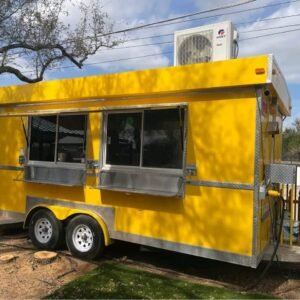Front Service Window – Food trailer food van