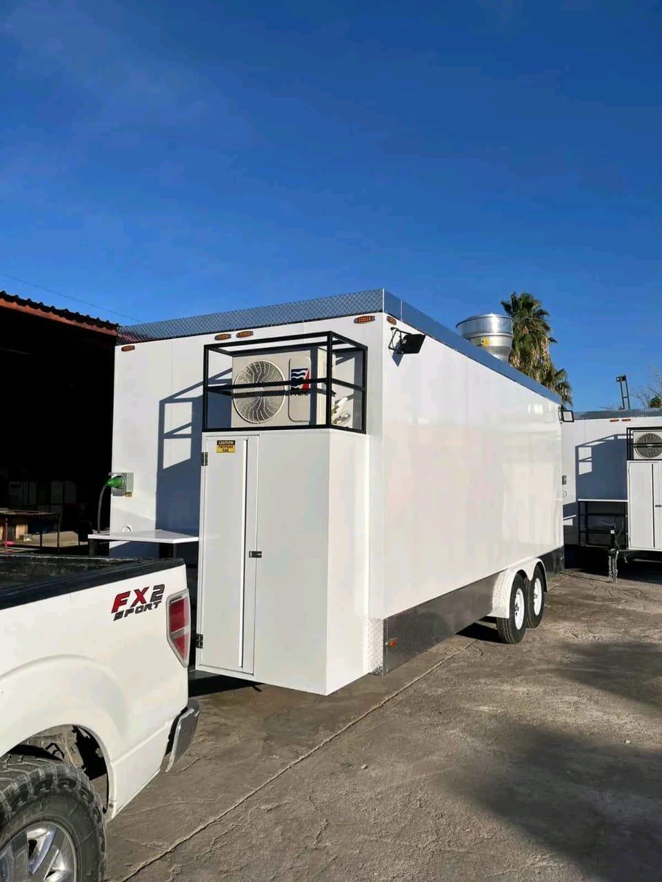 Trailer Hitch and Front Towing Setup