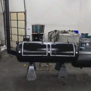 Front View – 150 Gallon Drum Smoker drum smokers​