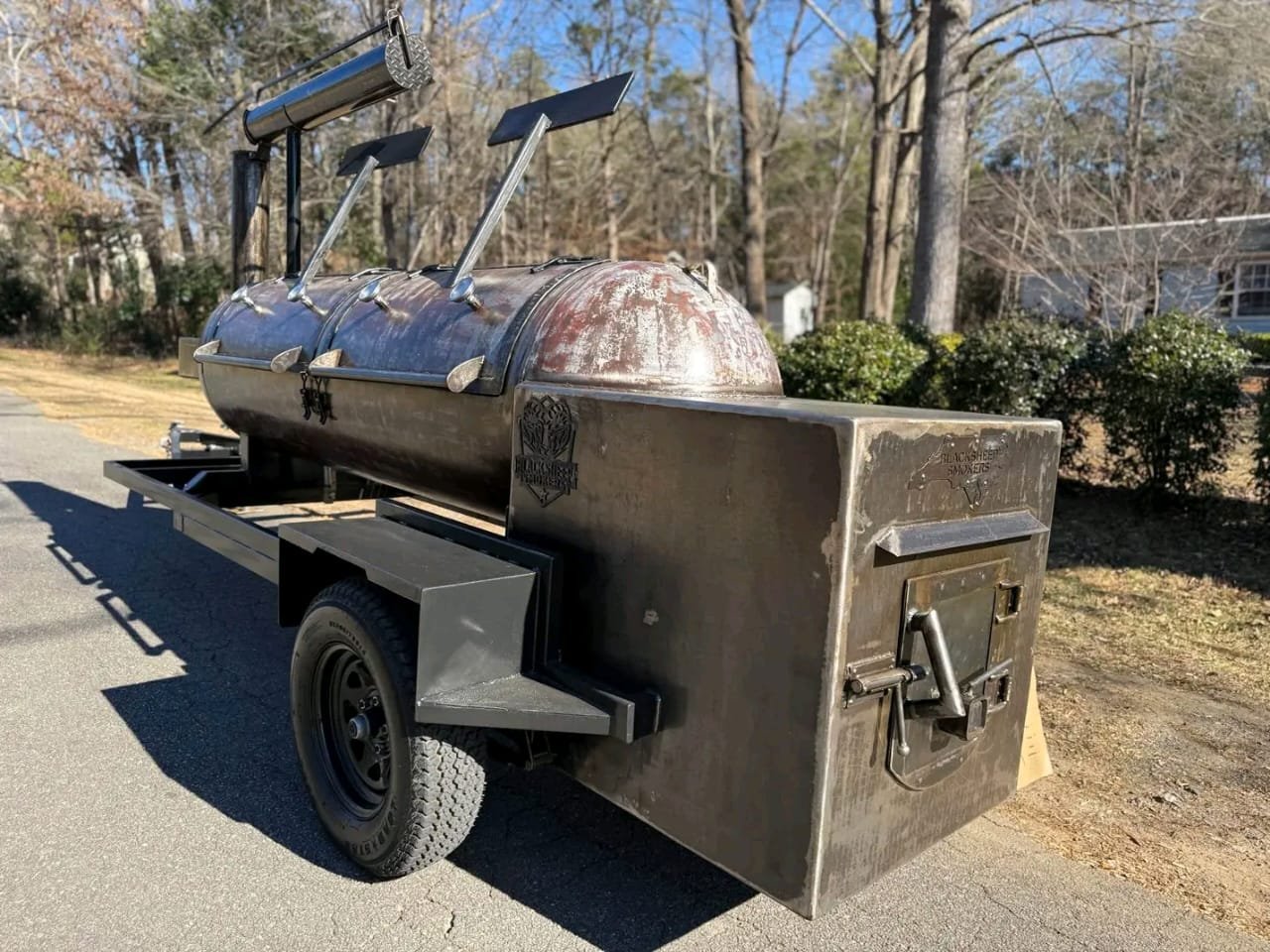Blacksheep 330 Gallon Offset Smoker