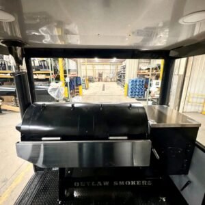 Full Length Outlaw 2860 Smoker Trailer asian grill​