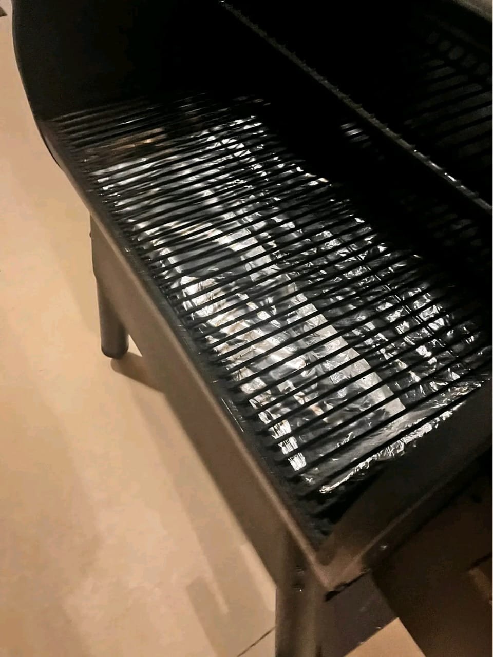 Pellet Hopper Interior – Auger Feed System