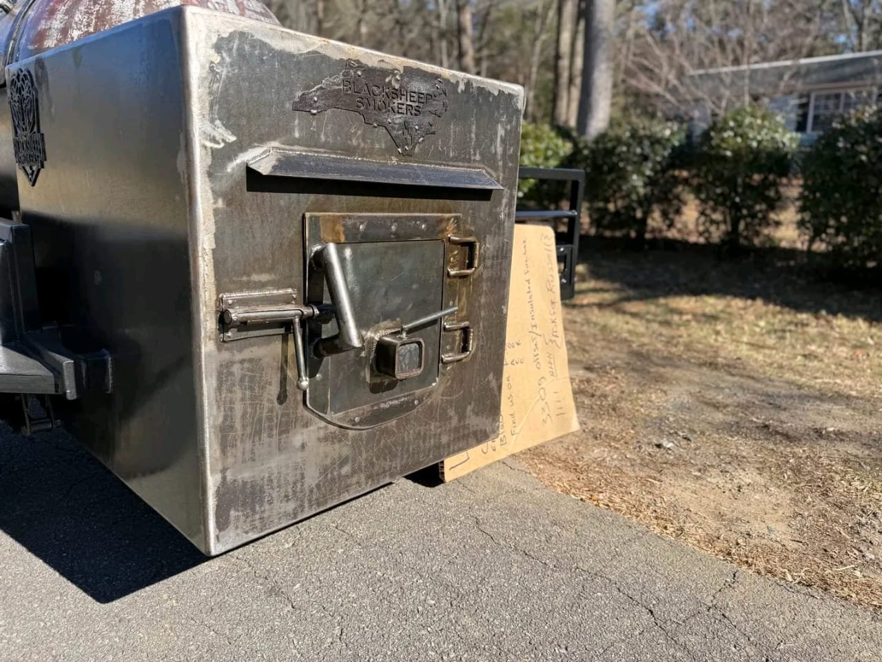 Insulated Firebox Door Construction