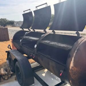 Pull-Out Rack System Detail hibachi grill and​