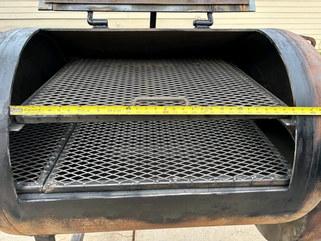 Slide-Out Smoker Rack