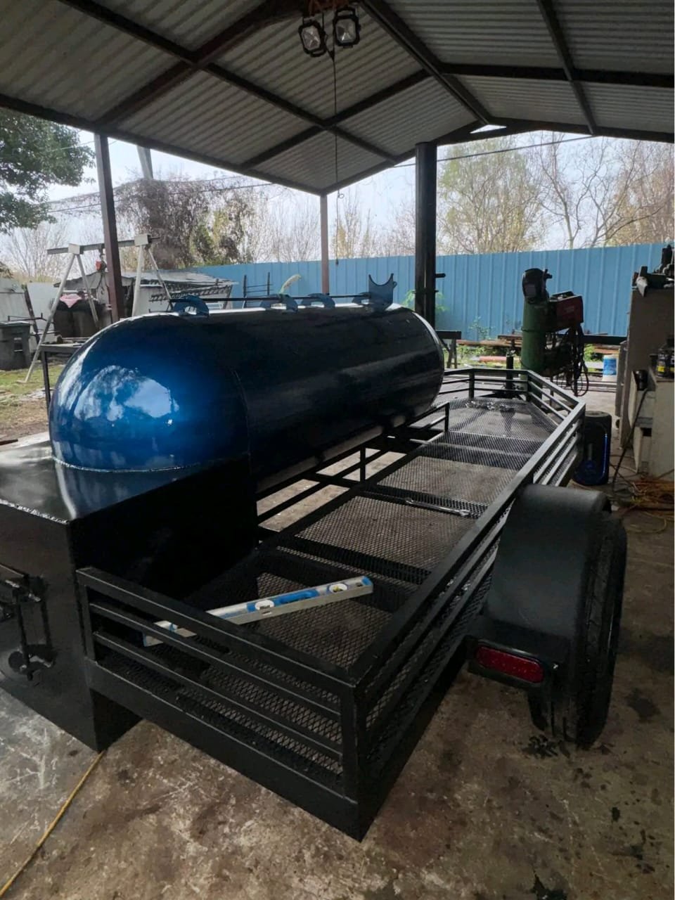 Interior Rack Layout – Offset Smoker