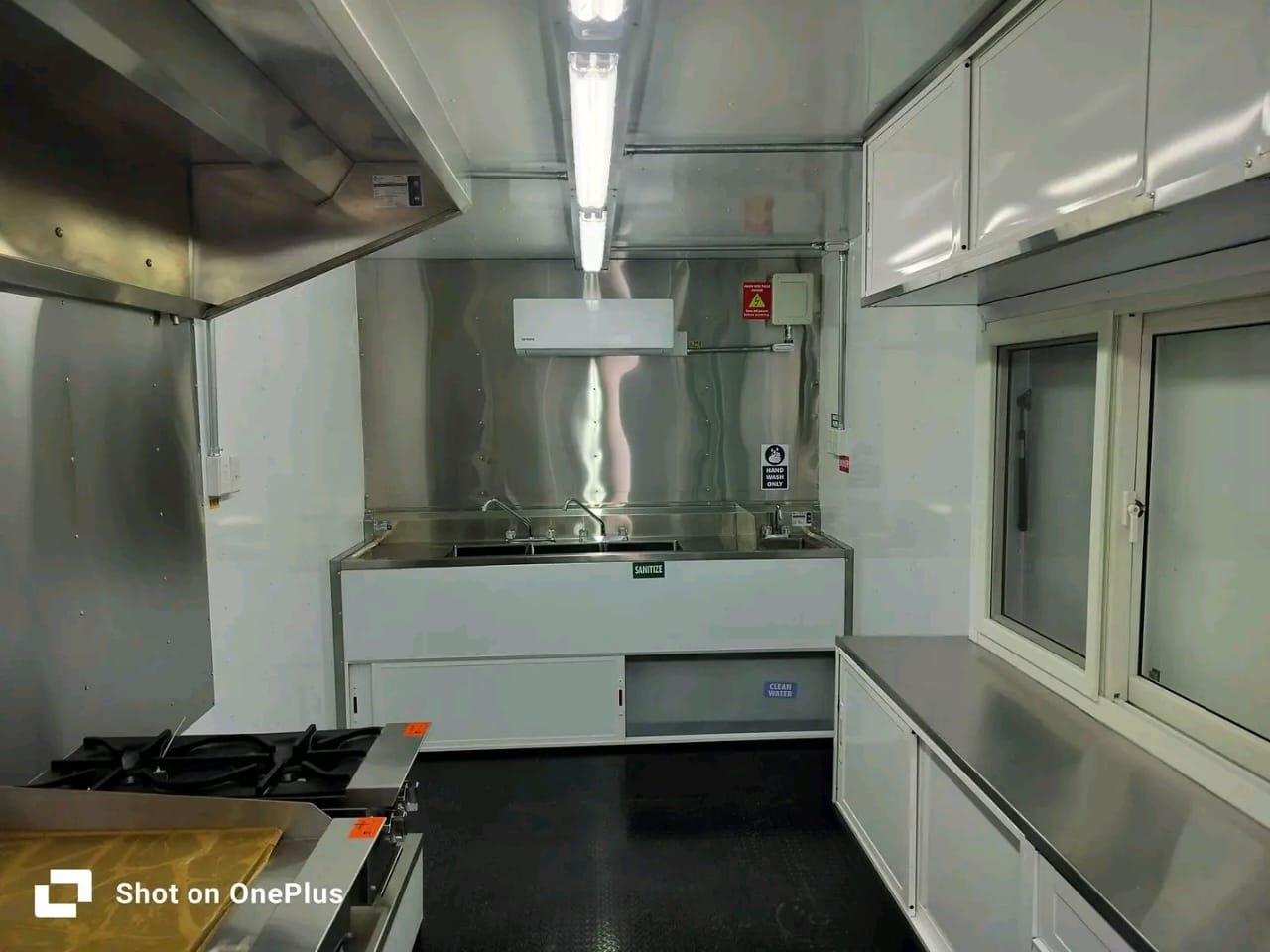 Full Interior Wide Angle – Food Trailer