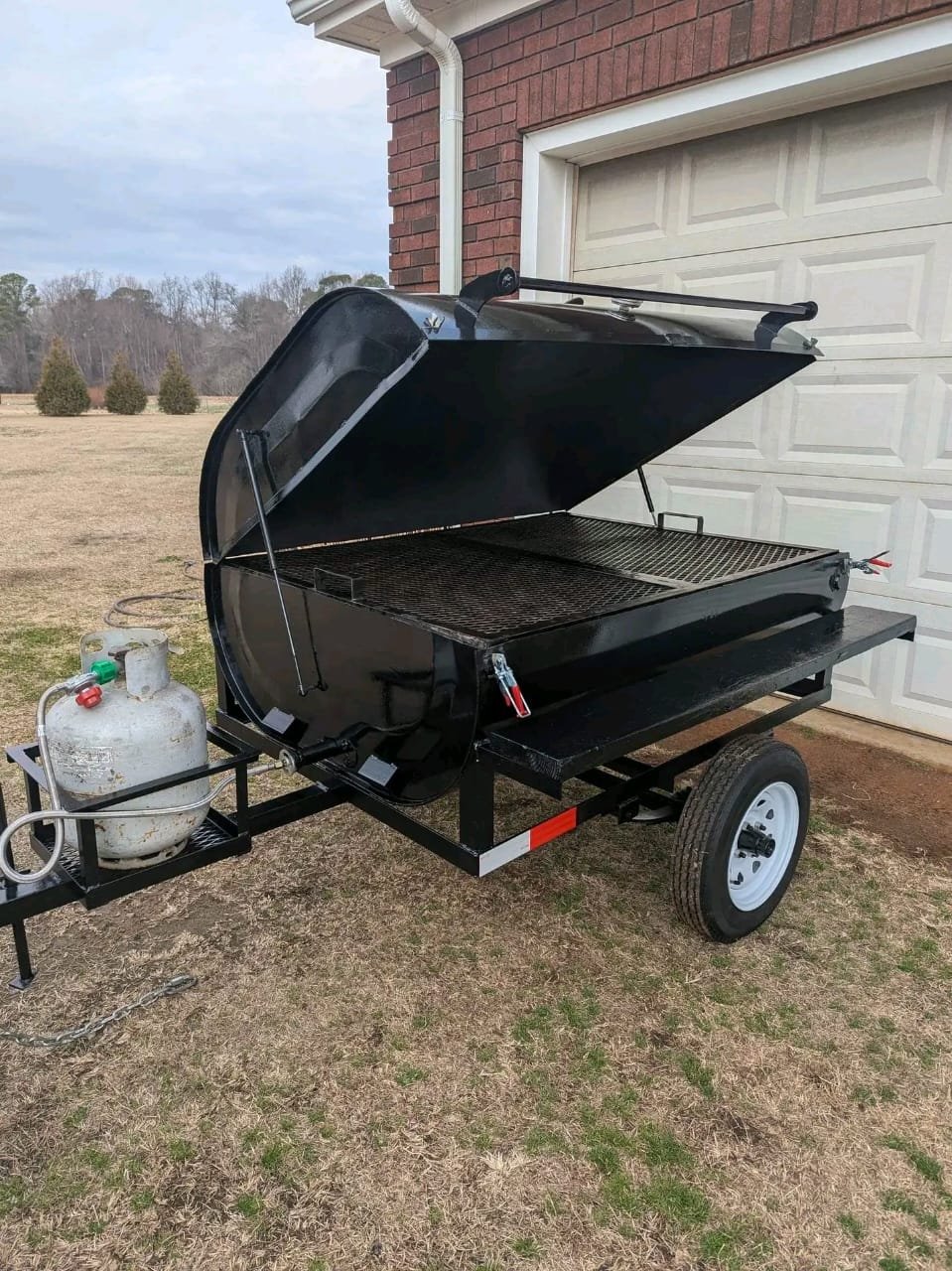 Leaf Spring Suspension with New Tires