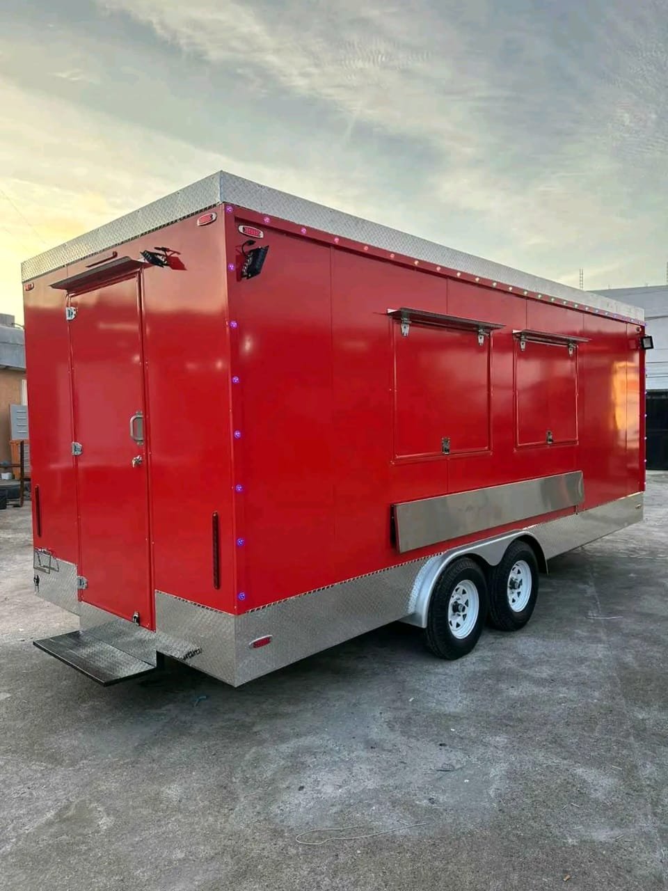 Food Trailer Street Food Setup