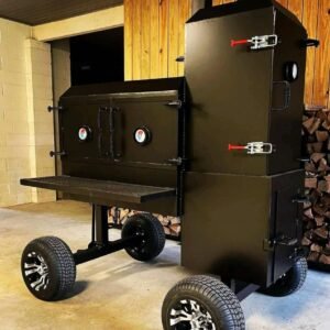 old country bbq pits Off-Road Wagon Tow Setup El Gordo Smoker old country bbq pits​