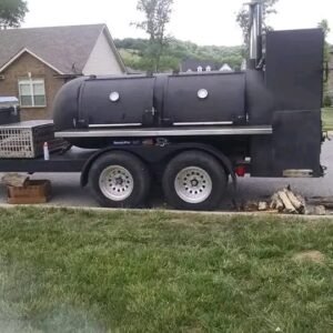 yoder smokers​ Firebox Access and Airflow Controls – 400 Gallon Smoker