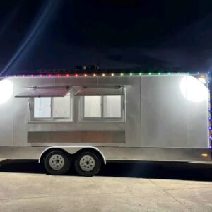 Ordering Window and Customer Service Area food truck for rent​