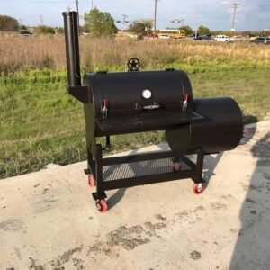 Offset Smoker Perspective View sugar free bbq sauce