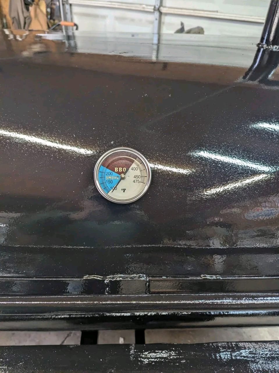 Temperature and Pressure Gauge Detail