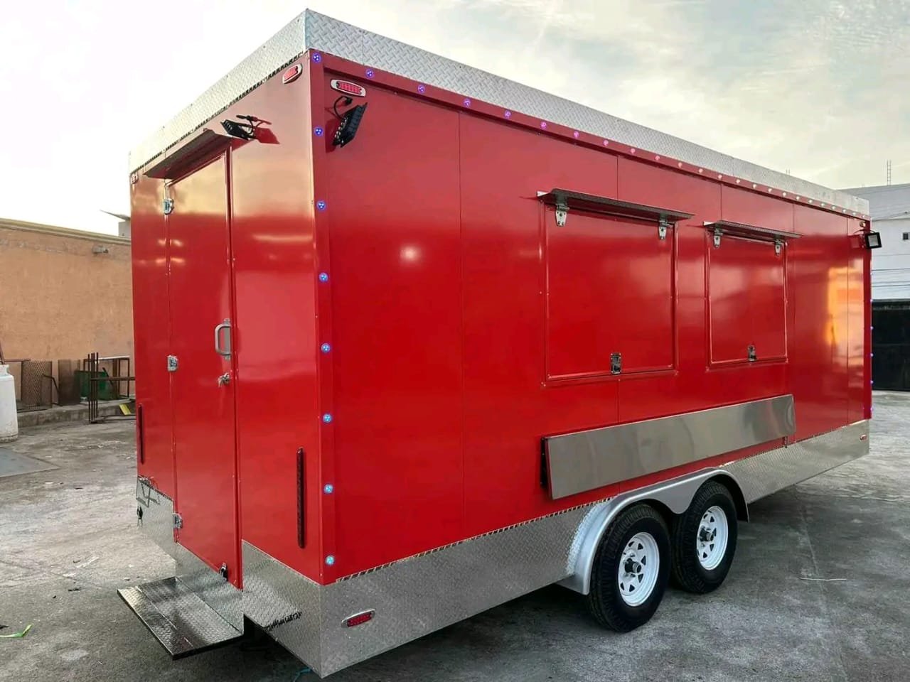 Food Trailer Serving Window