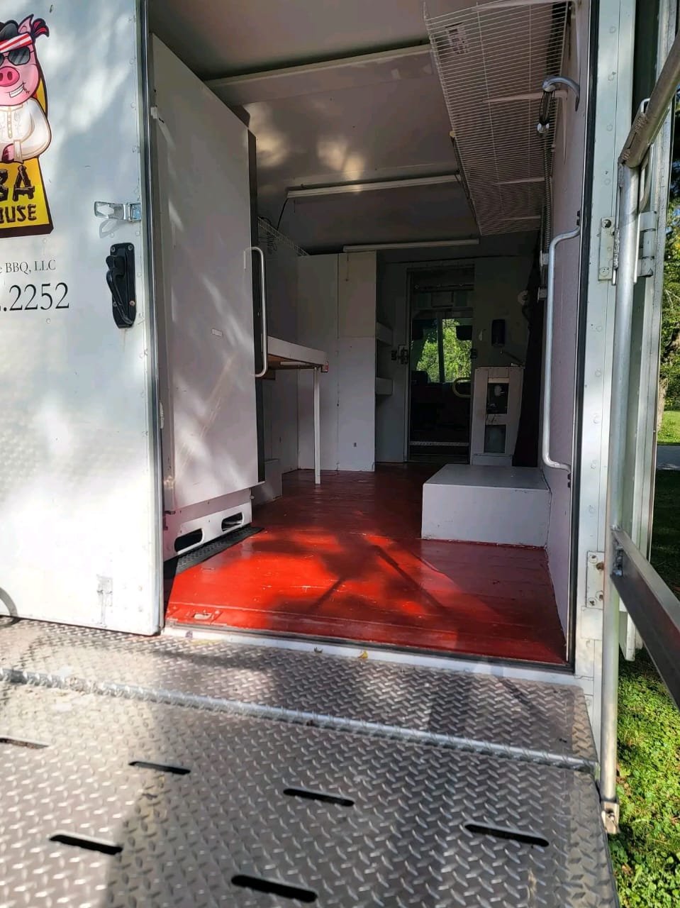 Rear Entrance Door – Food Truck