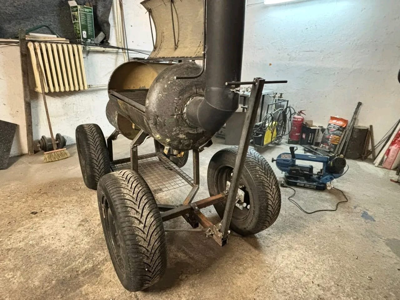 Smoker Rear Tow Hitch