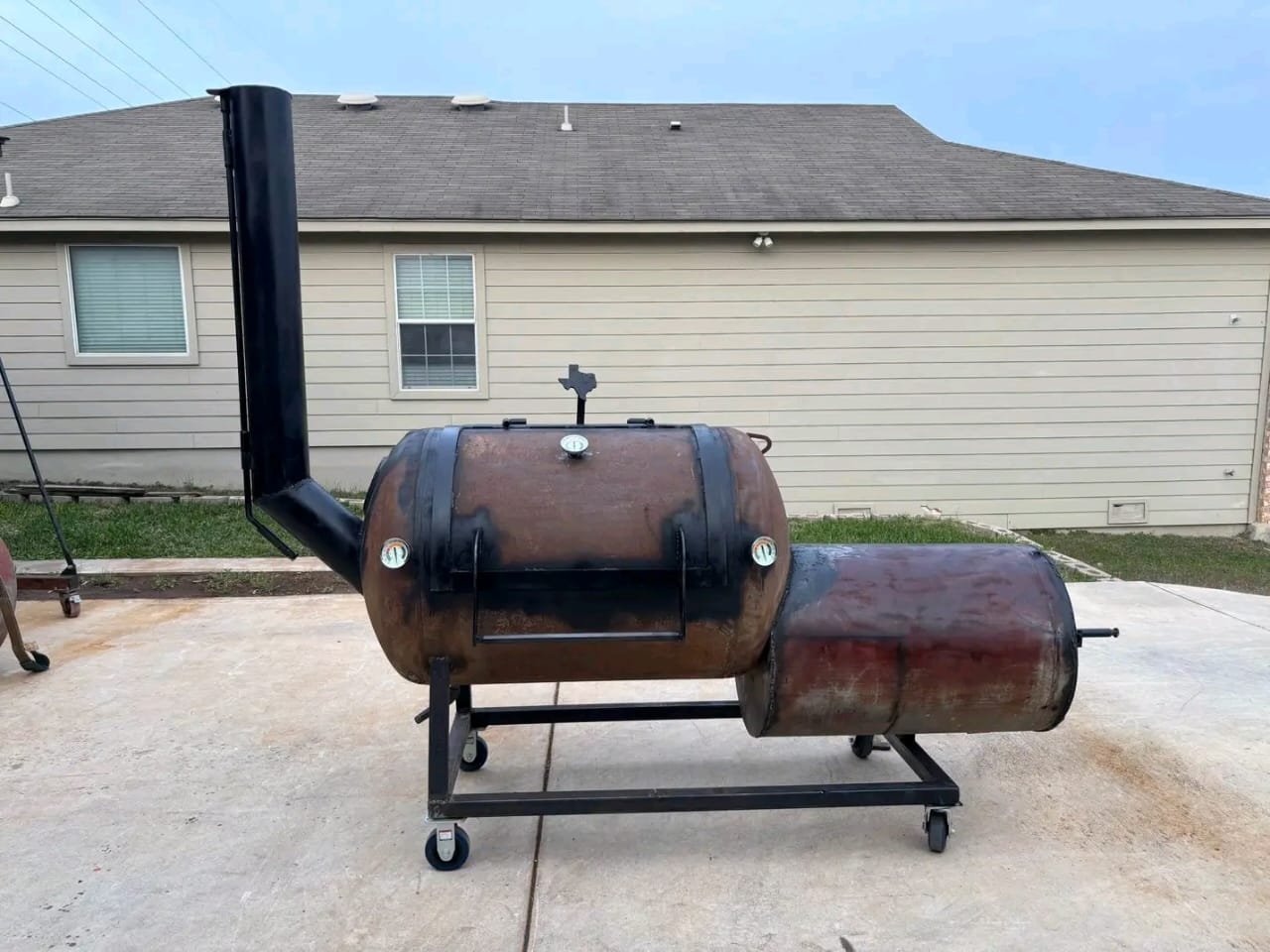 Reinforced Smoker Door bbq blind box