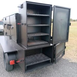 bbq seasoning Rib Box Racks 21x16 on AO3 Model Smoker