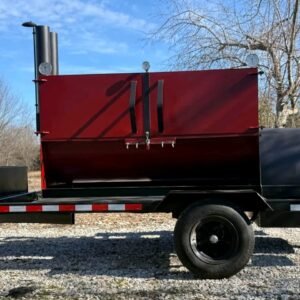 Square Trailer Frame with Single Axle Wheels bbq grillzubehör