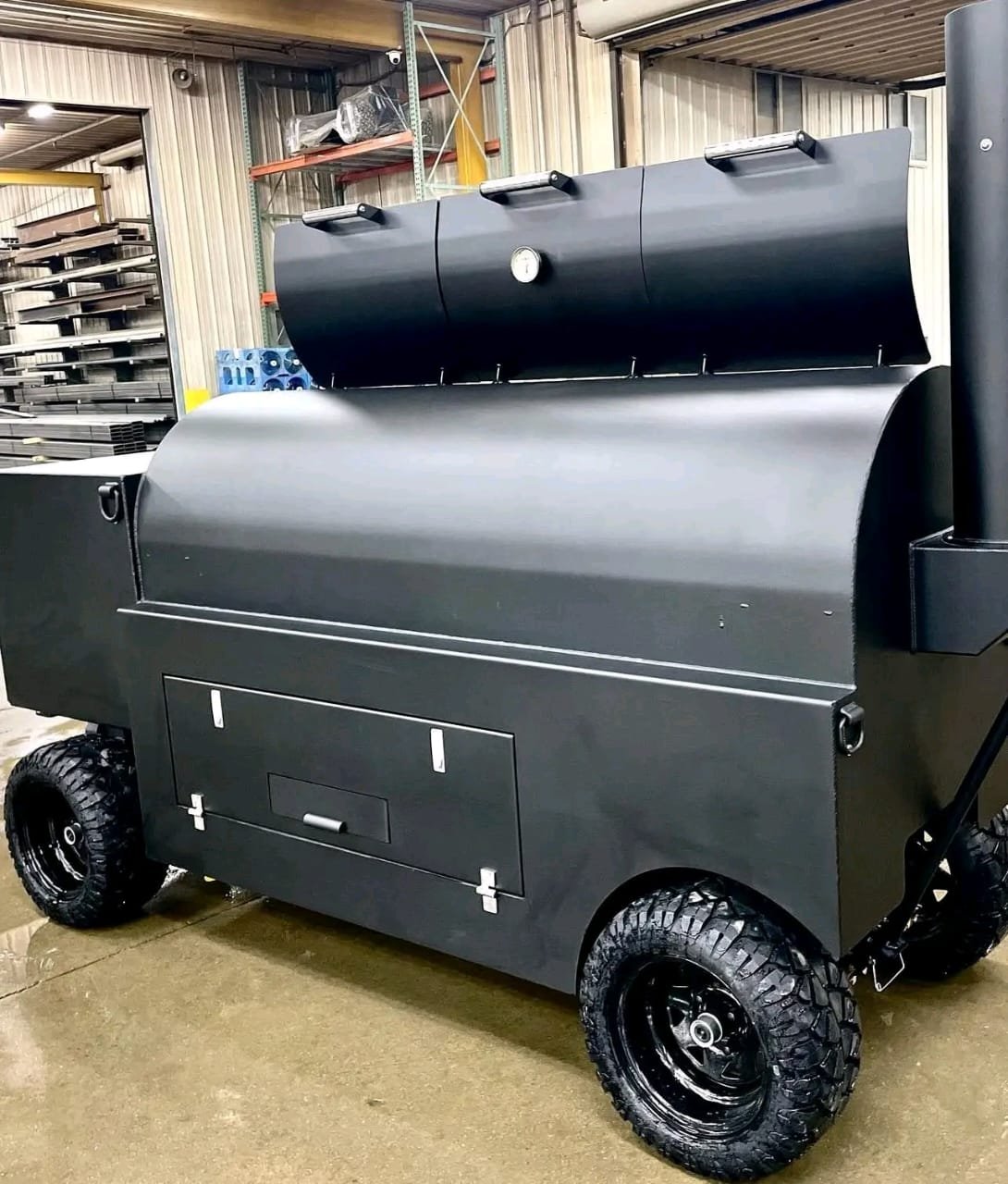 BBQ Smoker Smoke Stack Vent