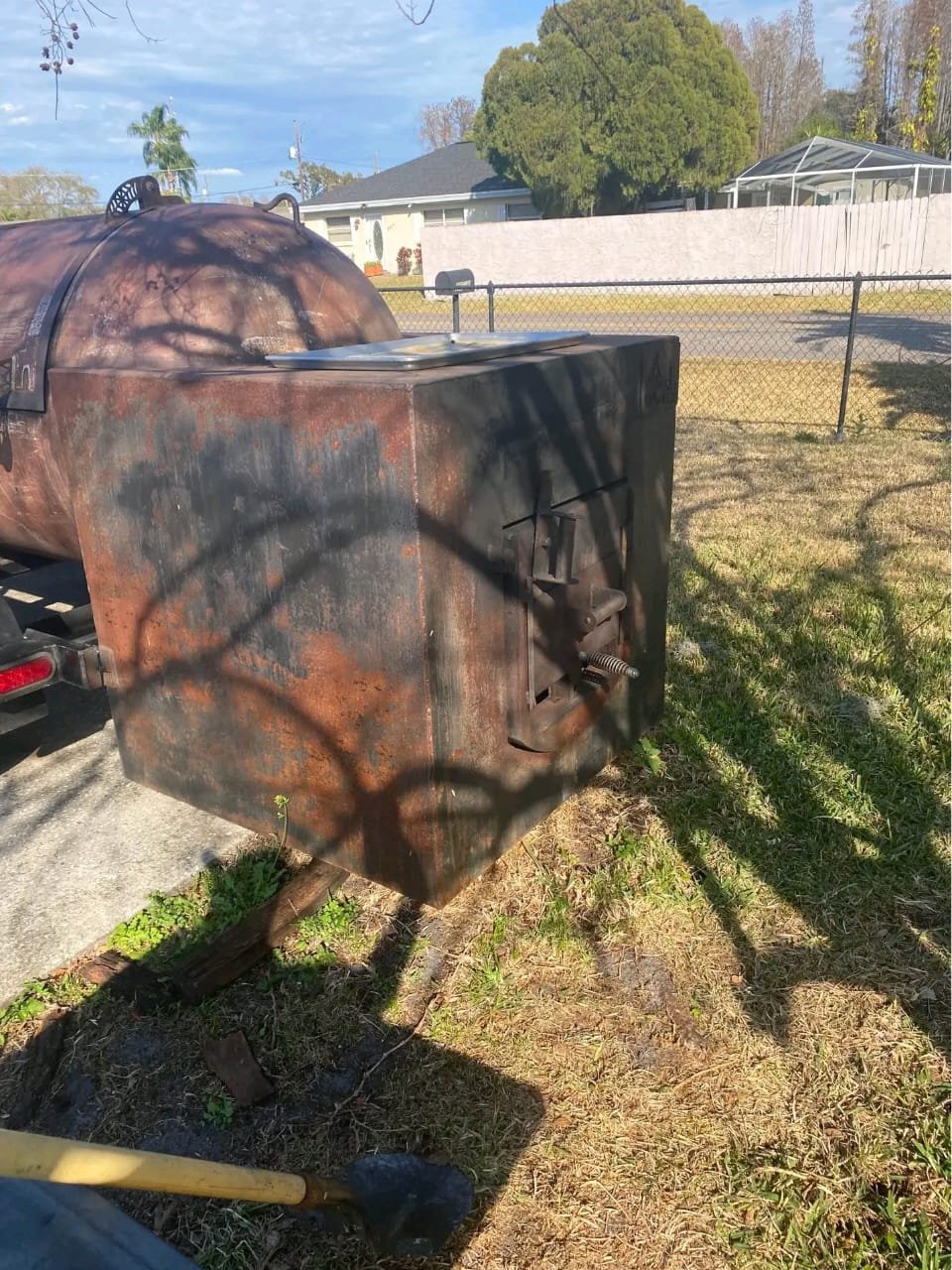 Square Insulated Firebox Exterior – Blue Collar Pit