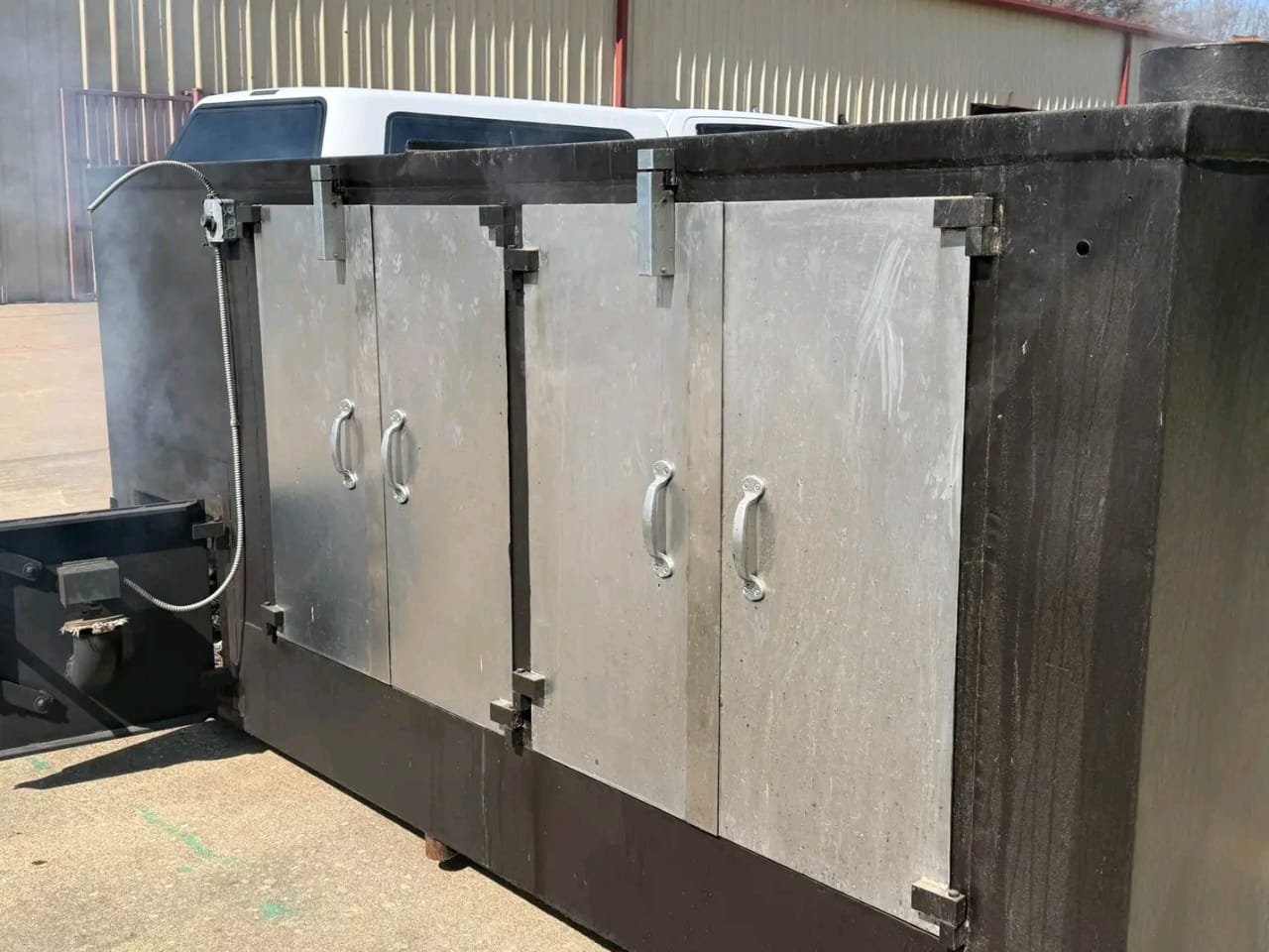 Stainless Door and Auto-Closer Detail