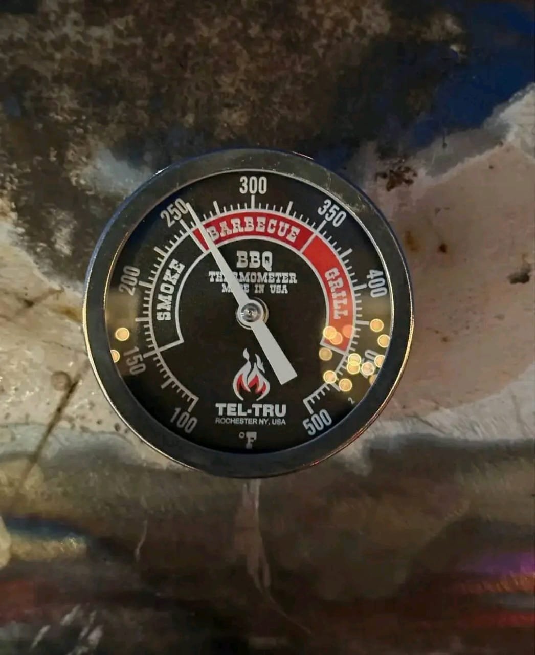 Tel-Tru BBQ Thermometer Gauge