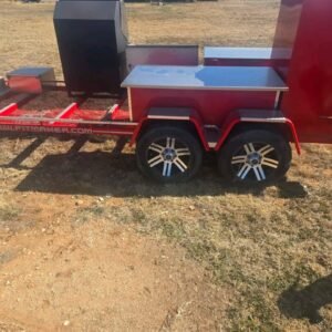 Double Trailer Frame and Axle river city grill