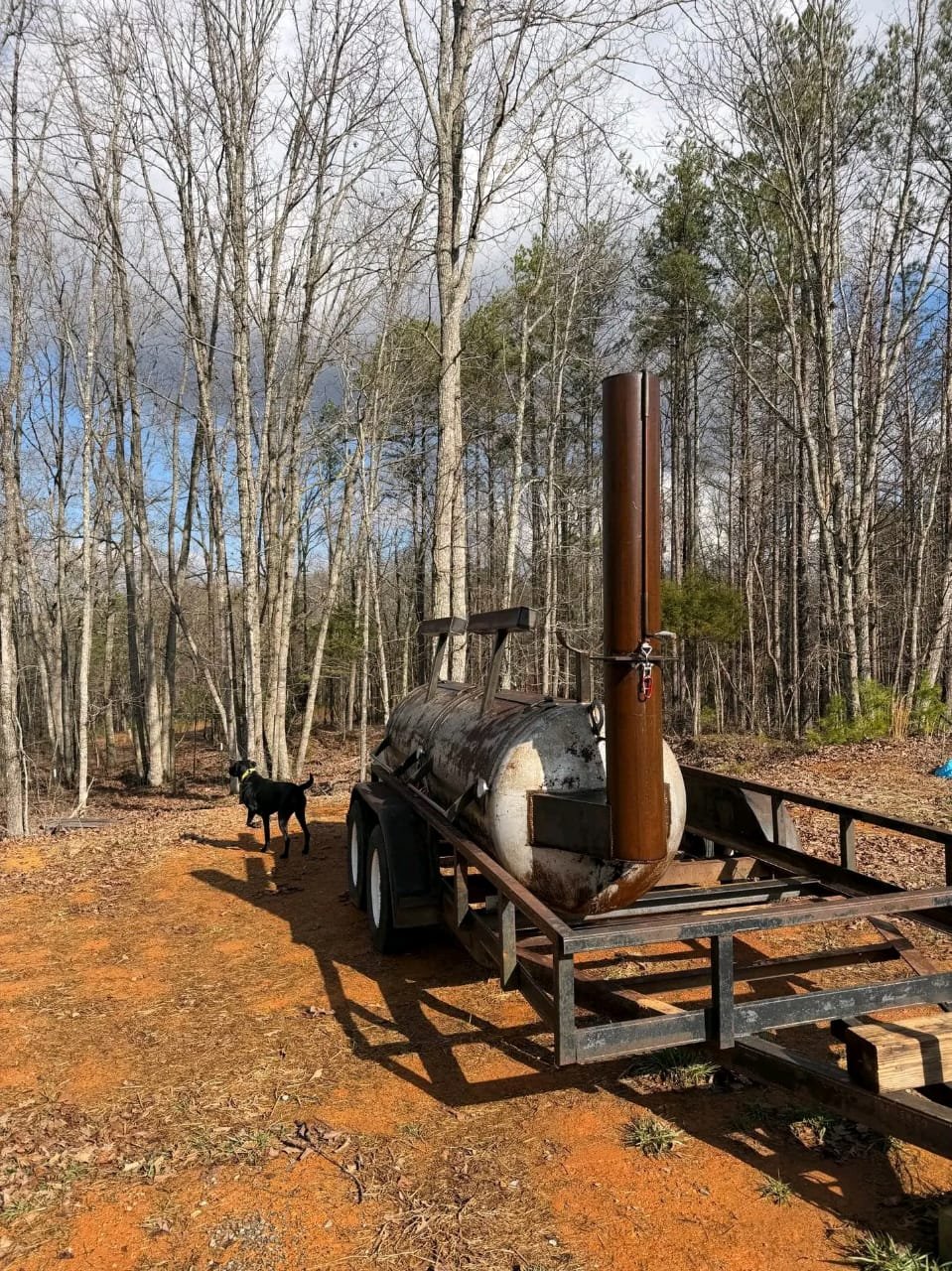 Smoker Trailer Hitch System