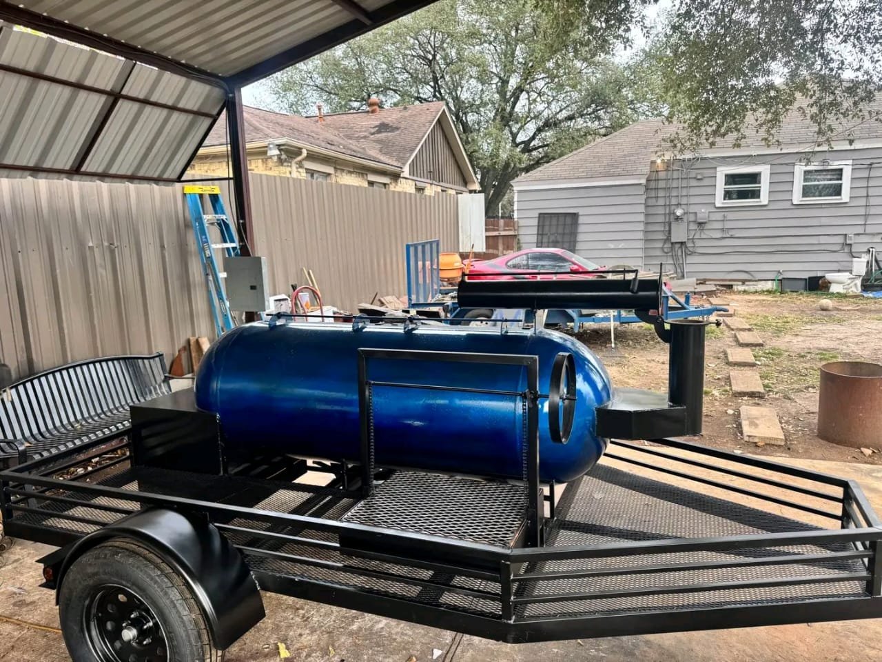 Trailer Frame and Support Structure best grill and smoker