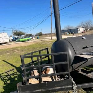 bbq doritos Wood Storage Rack 250 Gallon Offset Smoker bbq doritos​