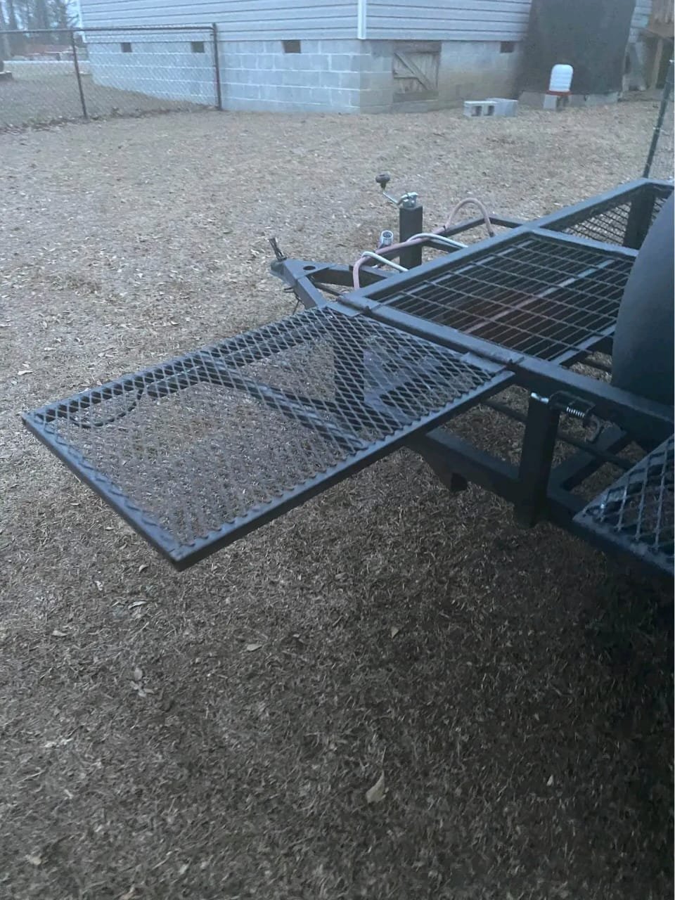 Wood Storage Compartment – 30” x 8’ Capacity