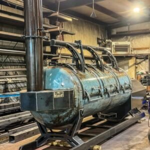 TMG 750 BBQ Smoker Full View green mountain grill