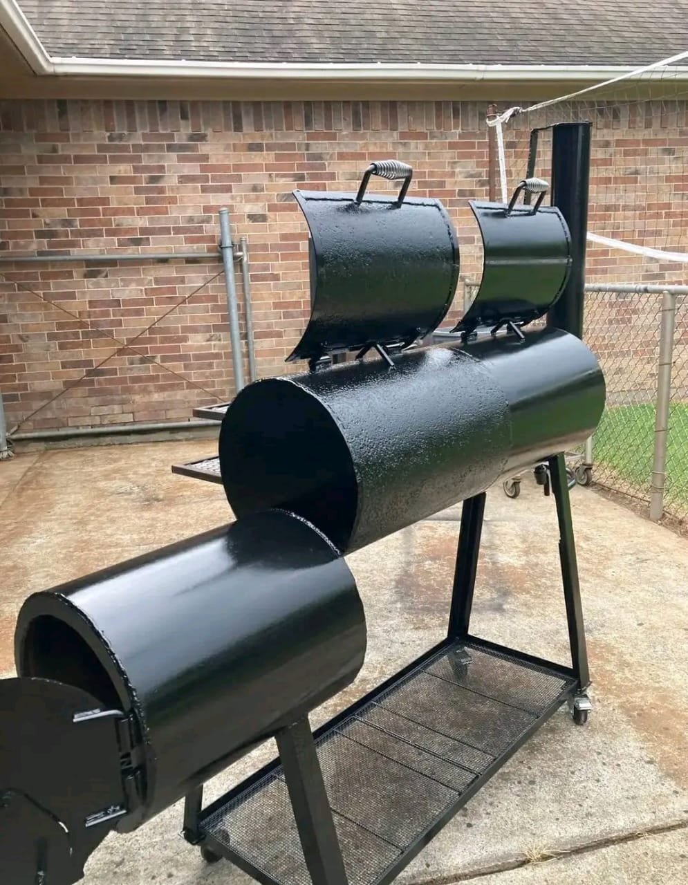 Skid Mounted Smoker Base