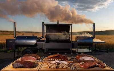 Best BBQ 250 gallon reverse flow smoker Trailers for Sale in North Dakota: Heavy-Duty Smoking Solutions for Serious Pitmasters