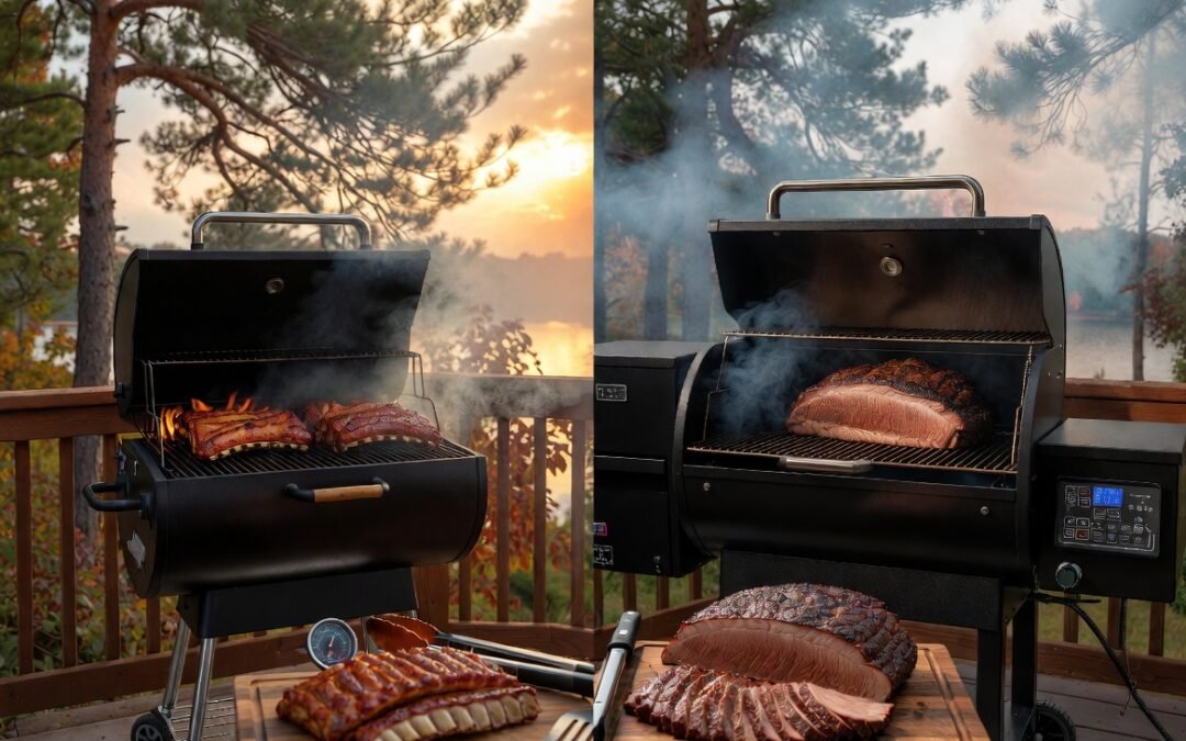 Charcoal vs Pellet Grills in Minnesota: Which is Best for Your Cooking Style?