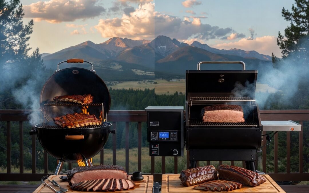 Trusted Commercial series char broil grill parts Charcoal vs Pellet Grills in Montana: Which BBQ Setup Handles the Outdoors Best?