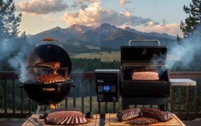 Trusted Commercial series char broil grill parts Charcoal vs Pellet Grills in Montana: Which BBQ Setup Handles the Outdoors Best?