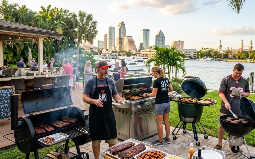 Top Grillers in Tampa : Choosing the Right BBQ Setup 250 gallon propane tank smoker